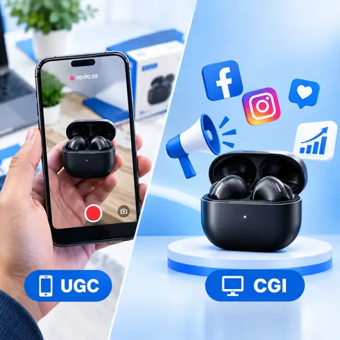 UGC and CGI ad creative production